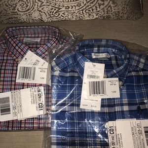 2 polo button ups